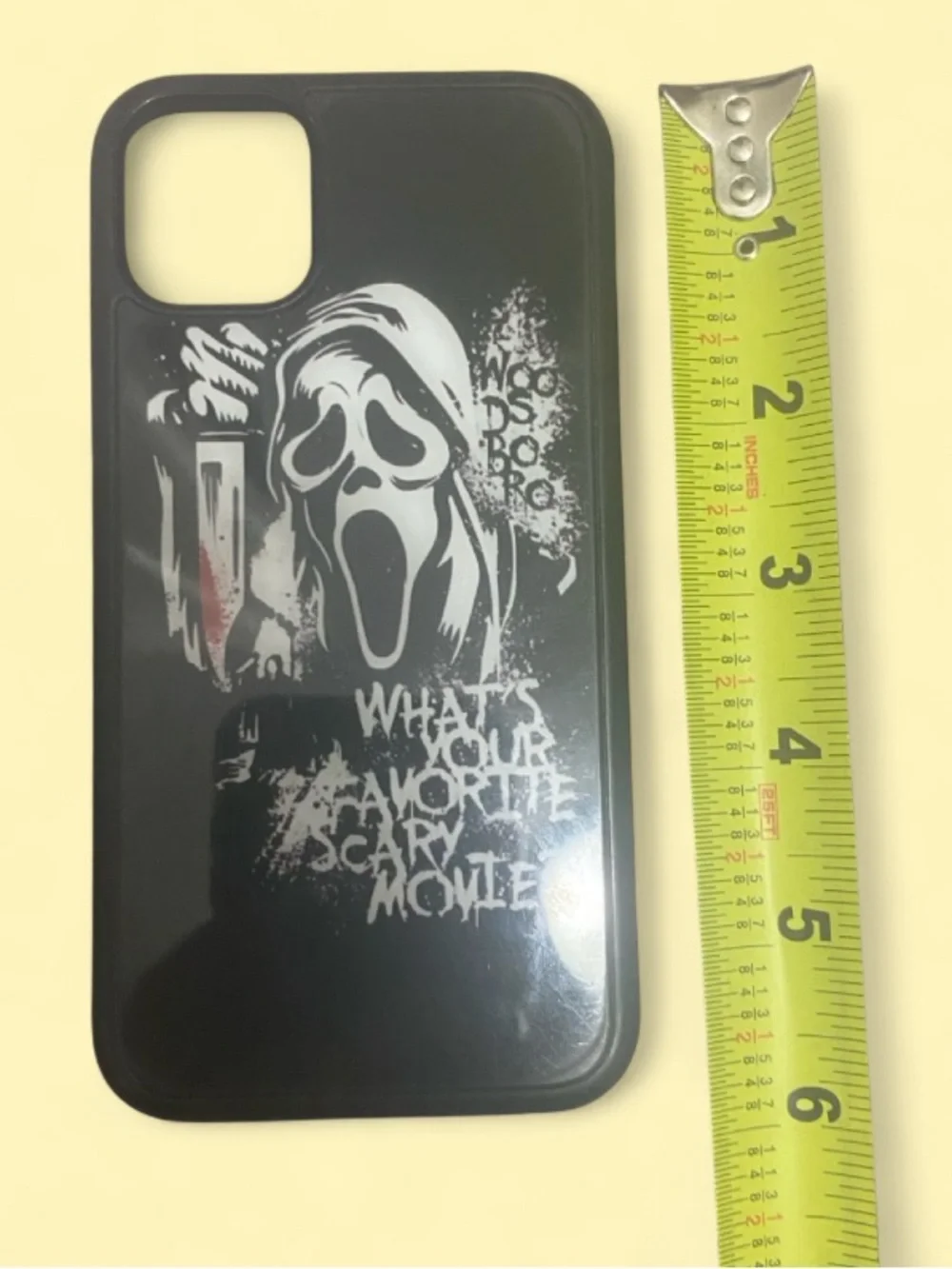 iPhone 11 Black 'Scream' Graphic Phone Case for iPhone